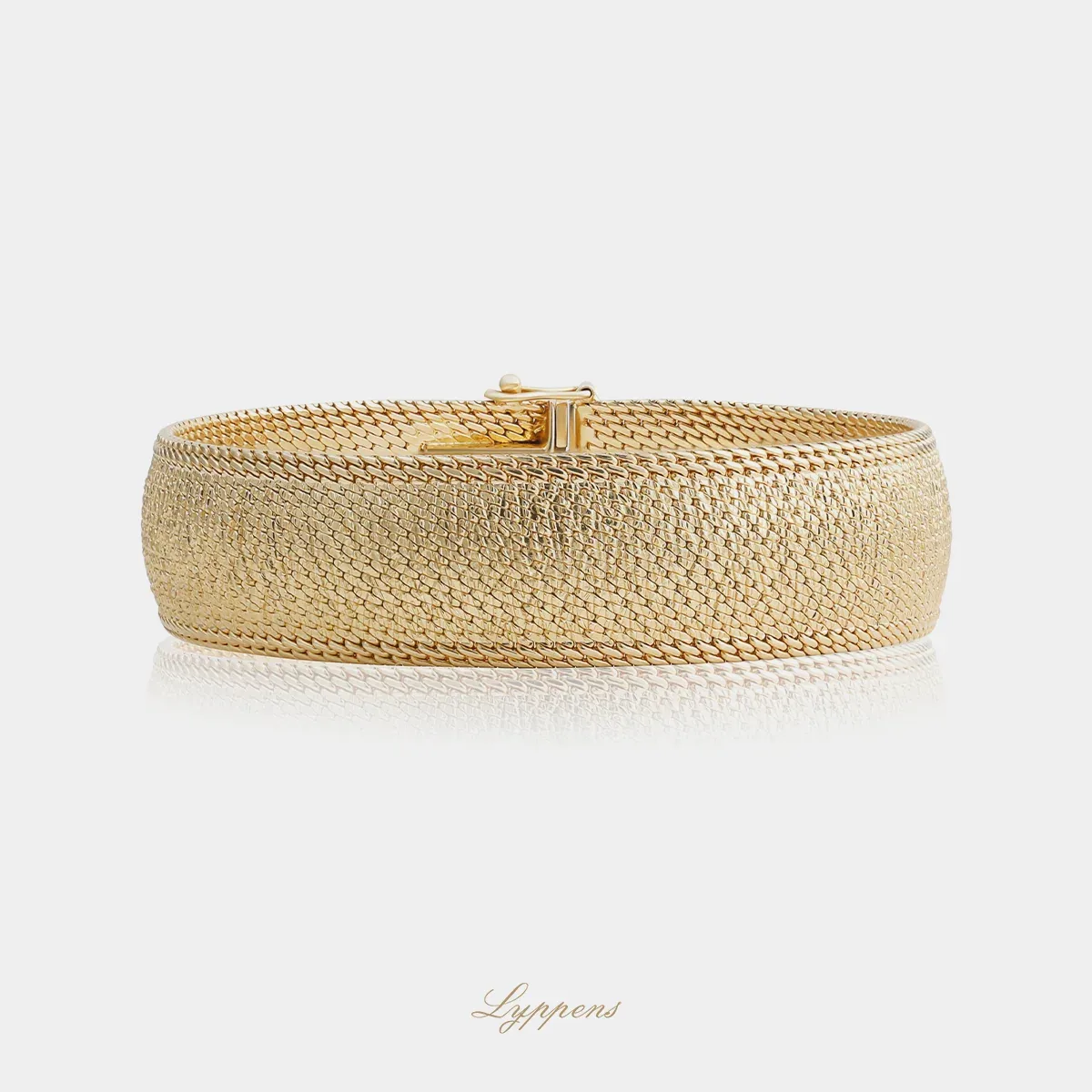 Geelgouden vintage jaren ‘60 armband