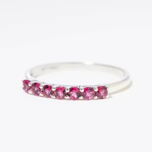 Vintage Tourmaline Row Elegance Ring